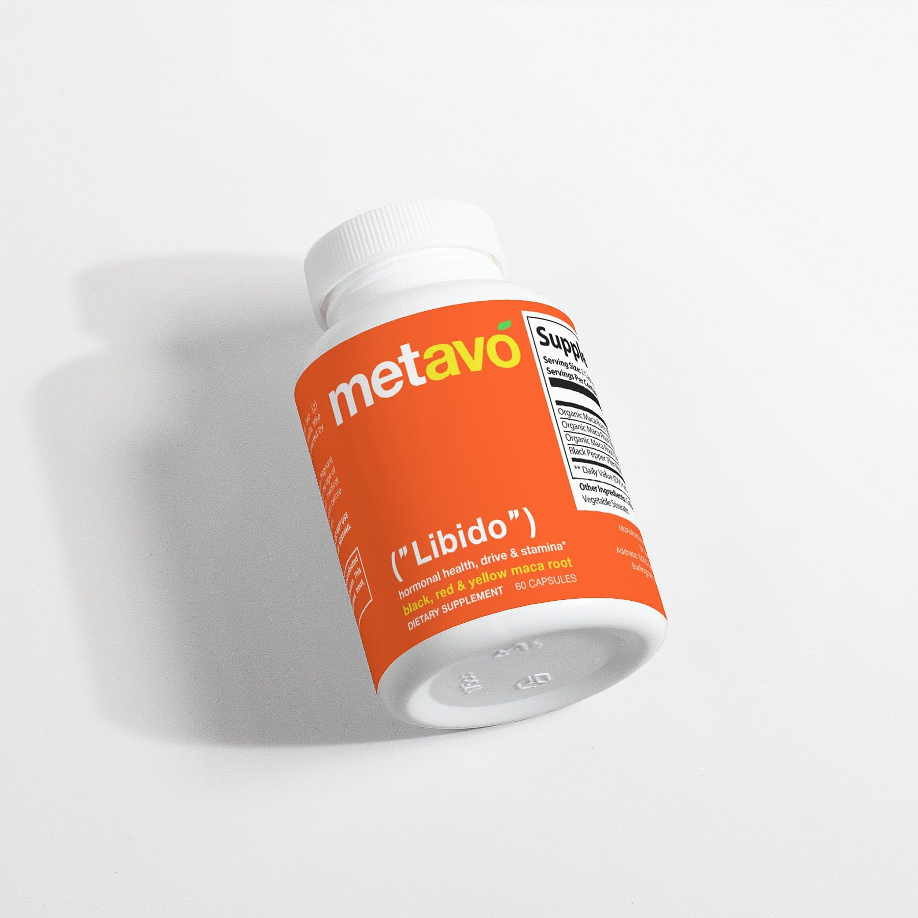 Metavo.com Natural Extracts Maca Plus