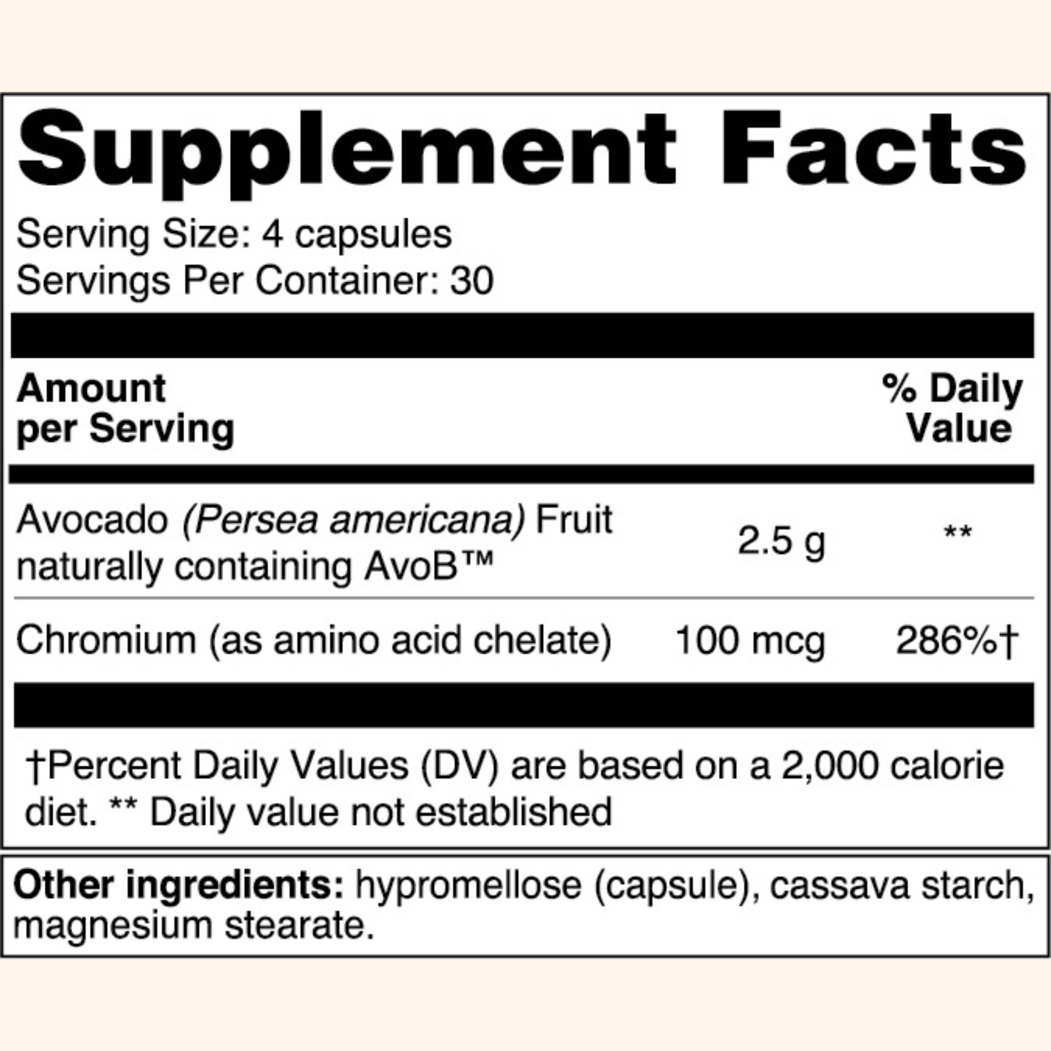 MetAvo Monthly Supply 120 Capsules Metabolism Booster Capsules