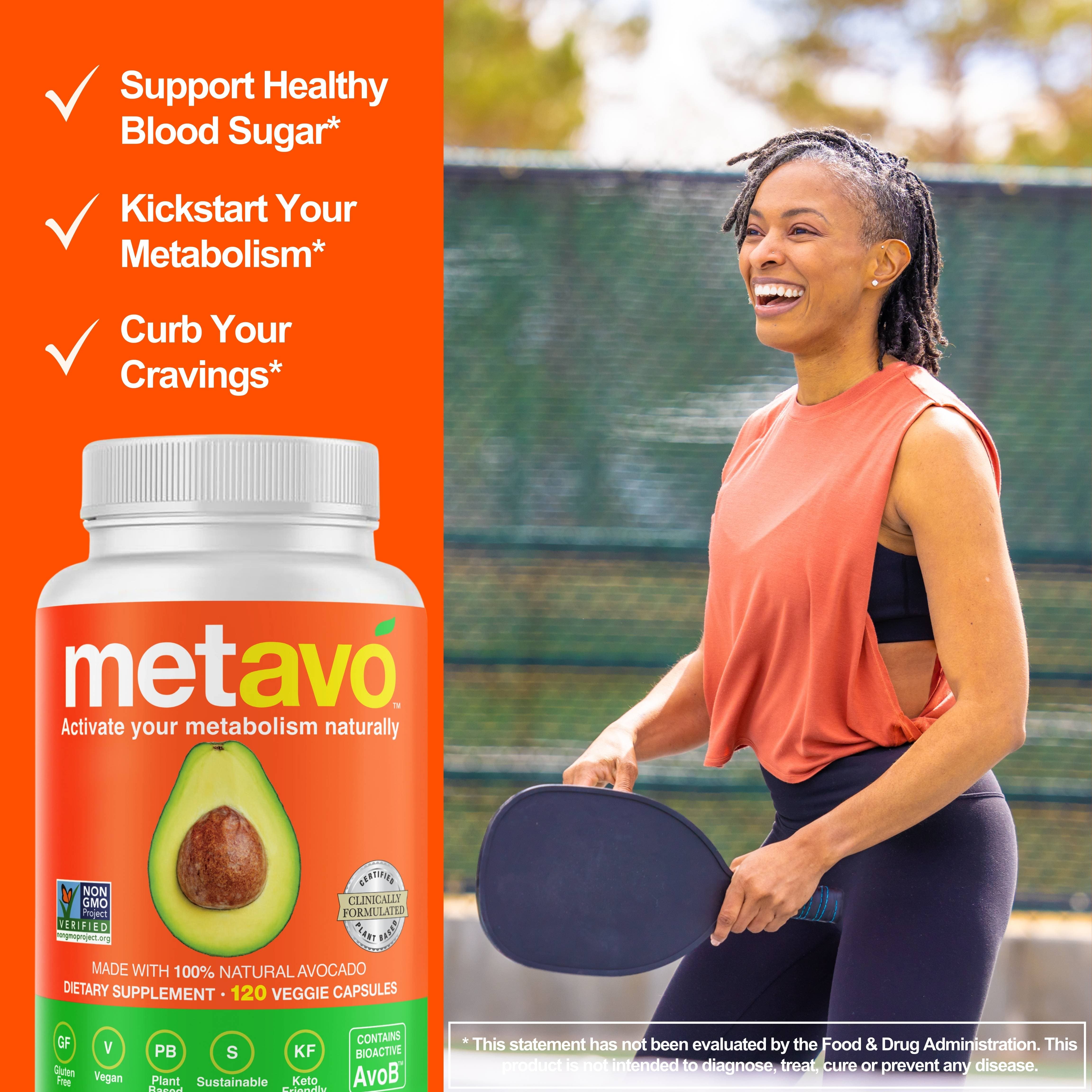 Metavo US Metavo Original Metabolism Booster Capsules | 30 Serve