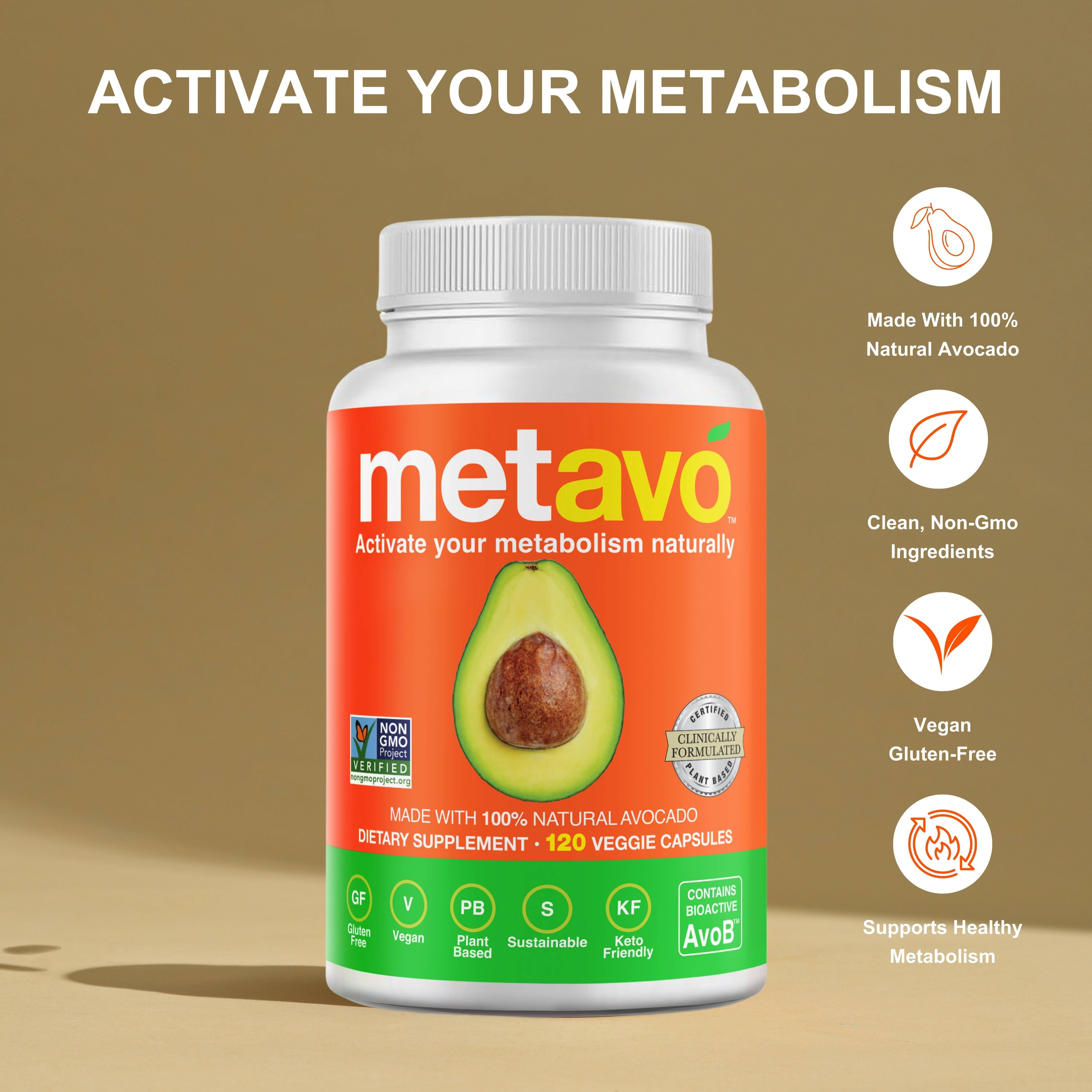 Metavo US Metavo Original Metabolism Booster Capsules | 30 Serve