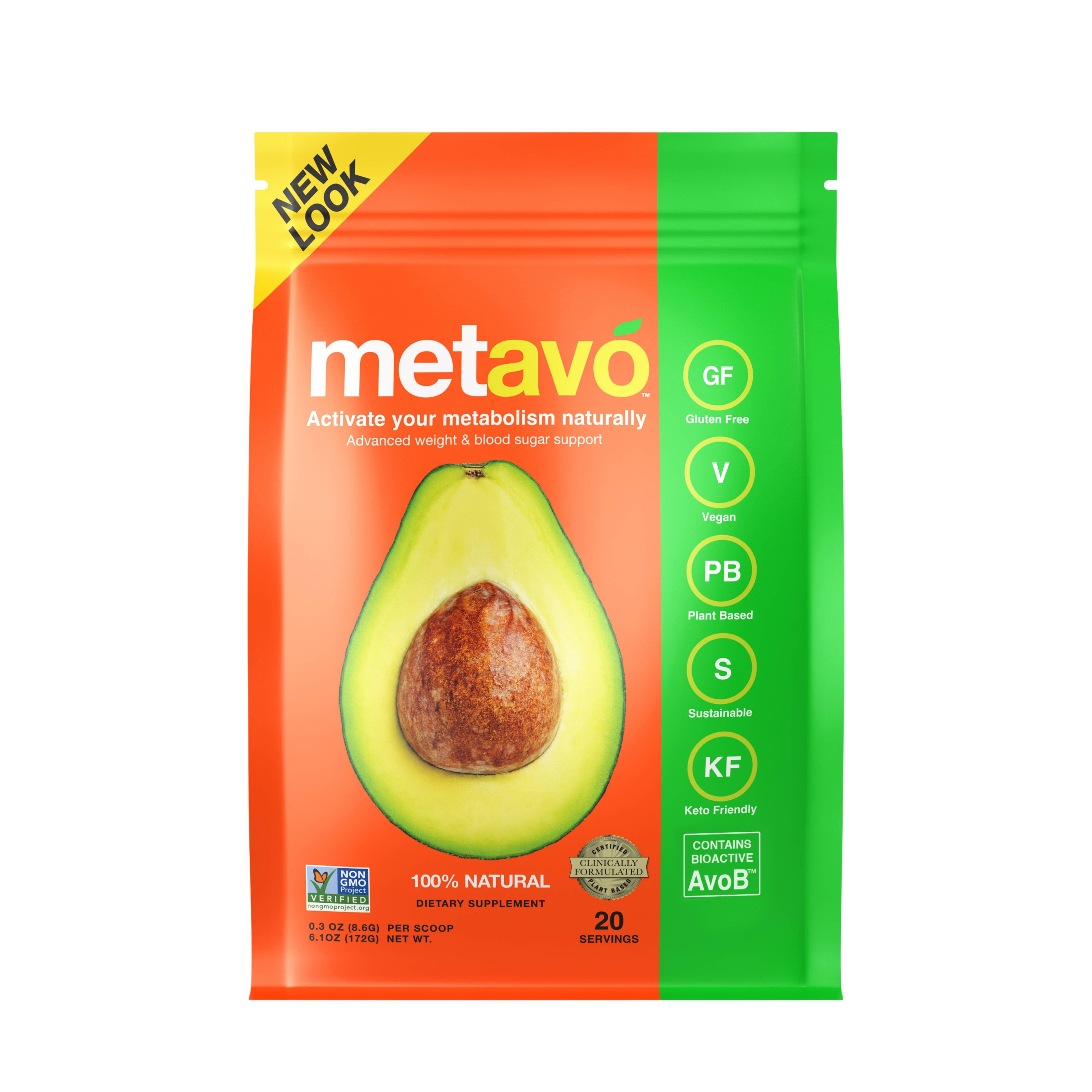 Metavo US Metavo Original Metabolism Booster Smoothie Mix | 20 Serve