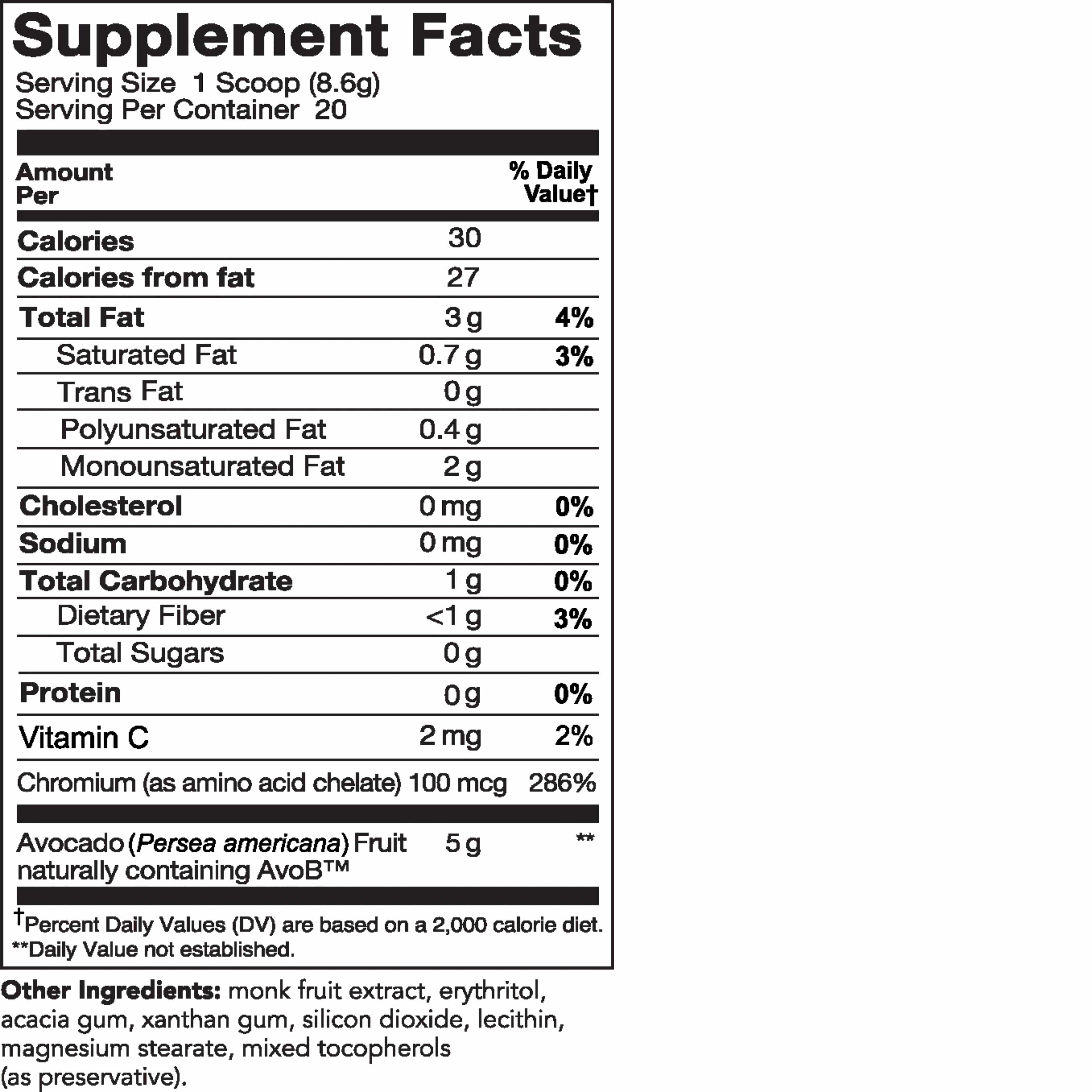 Metavo US Metavo Original Metabolism Booster Smoothie Mix | 20 Serve