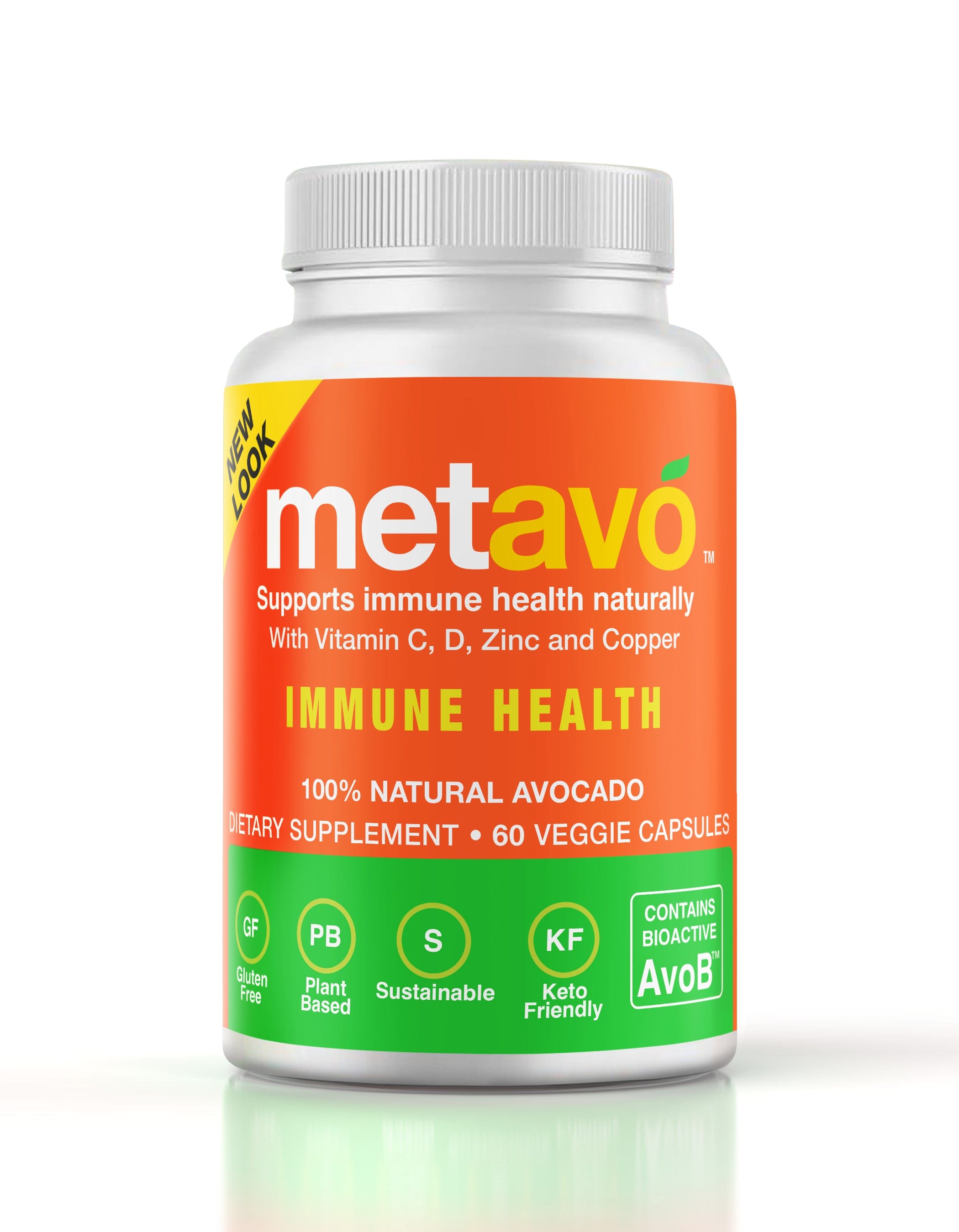 Metavo US Monthly Supply 60 Capsules Immune Boost